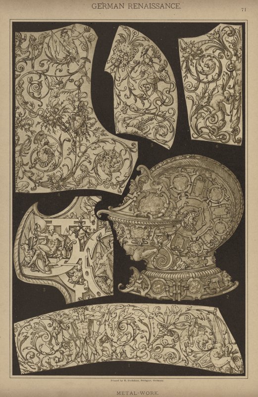 German Renaissance, Metal-Work by German School