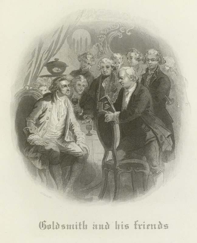 Goldsmith and His Friends by German School