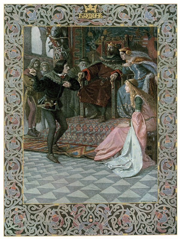 Hamlet by German School