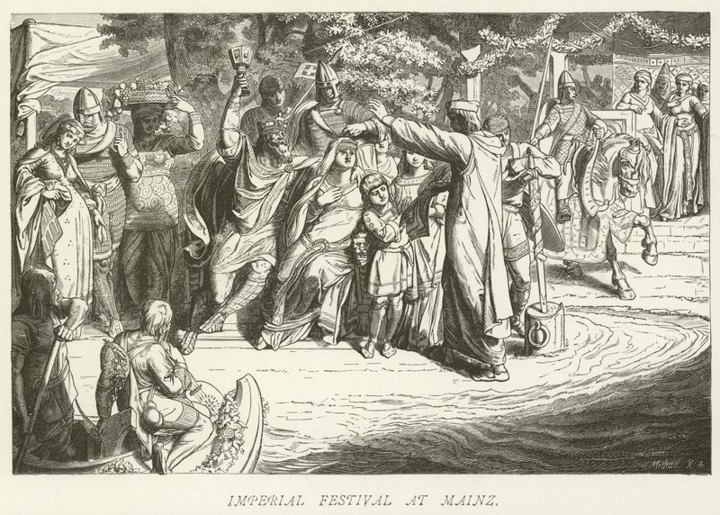 Imperial Festival at Mainz by German School