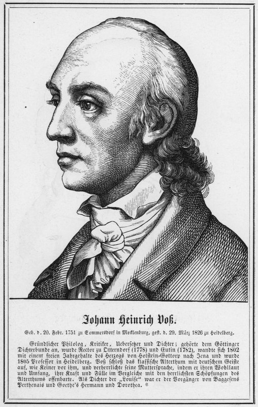 Johann Heinrich Voss by German School
