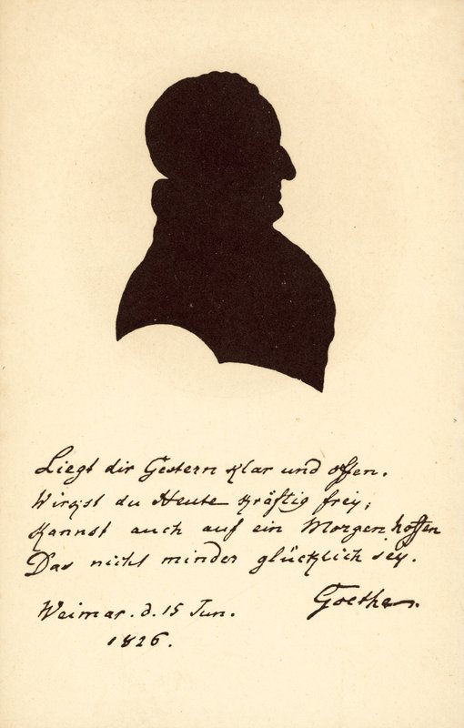 Johann Wolfgang von Goethe by German School