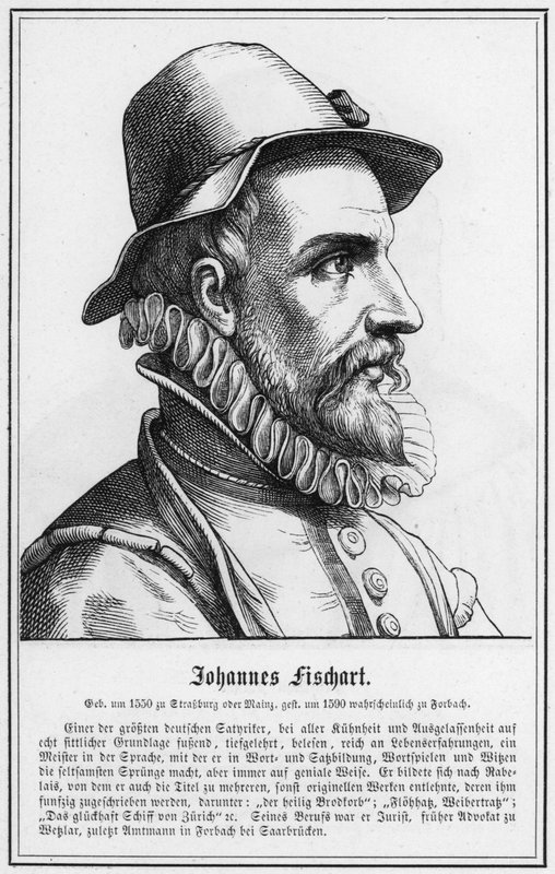 Johannes Fischart by German School