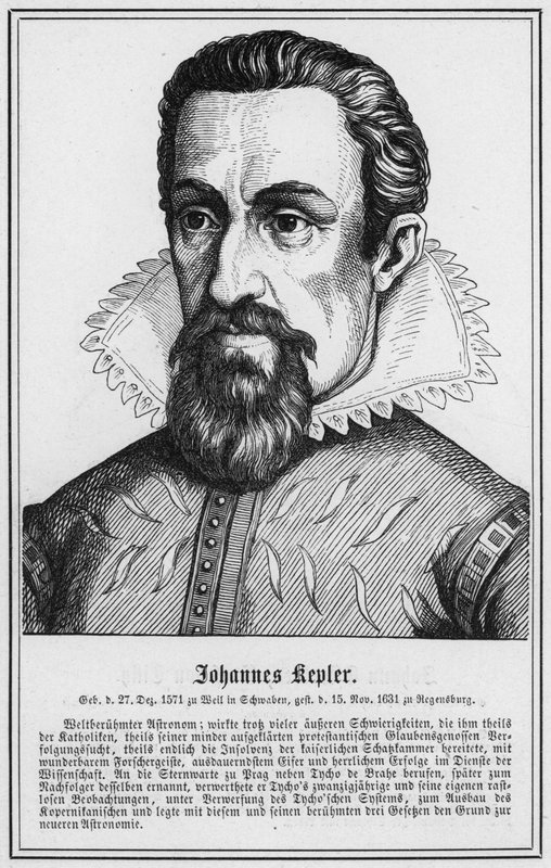 Johannes Kepler by German School