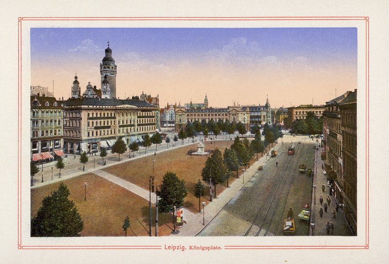 Leipzig, Konigsplatz by German School