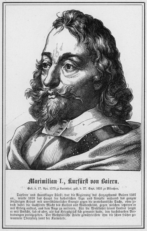 Maximilian I, Elector of Bavaria by German School