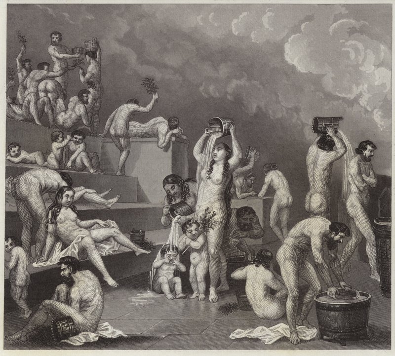 Mixed bathing by German School