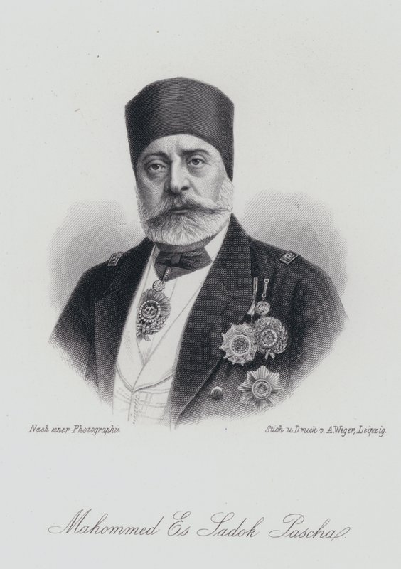 Muhammad III as-Sadiq, Bey of Tunis by German School
