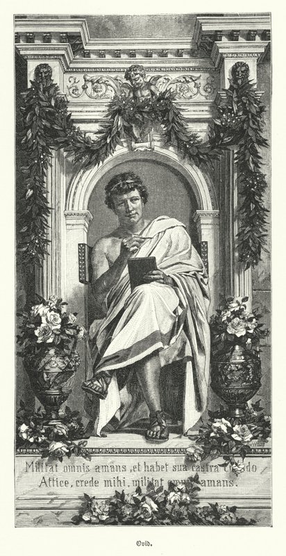 Ovid, Roman Poet by German School