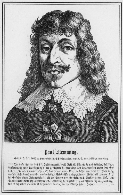 Paul Flemming by German School