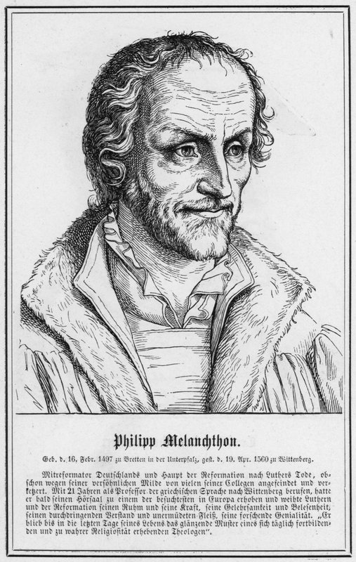 Philipp Melanchthon by German School