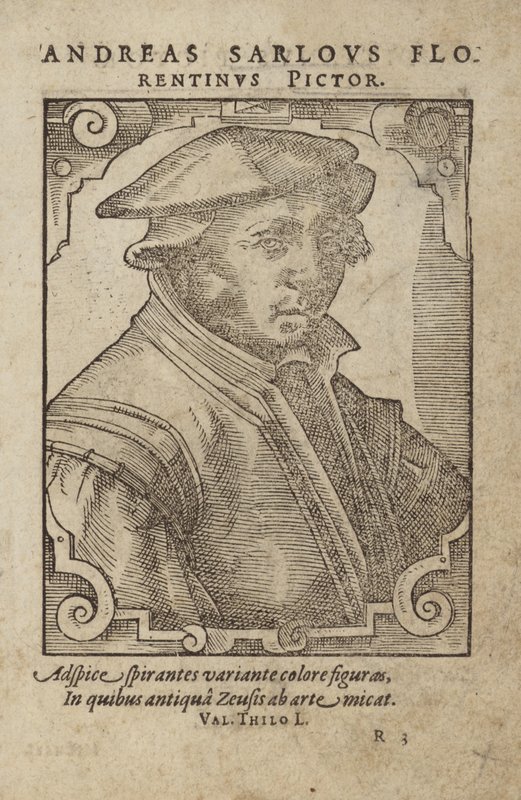 Portrait of Andreas Sarlous by German School