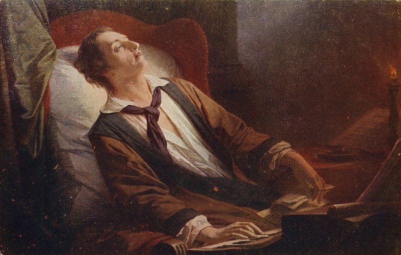 Portrait of Carl Maria von Weber by German School