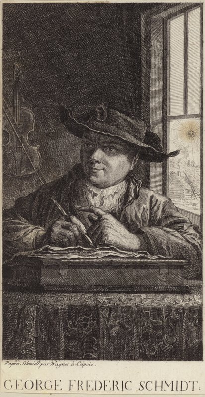 Portrait of George Frederic Schmidt by German School