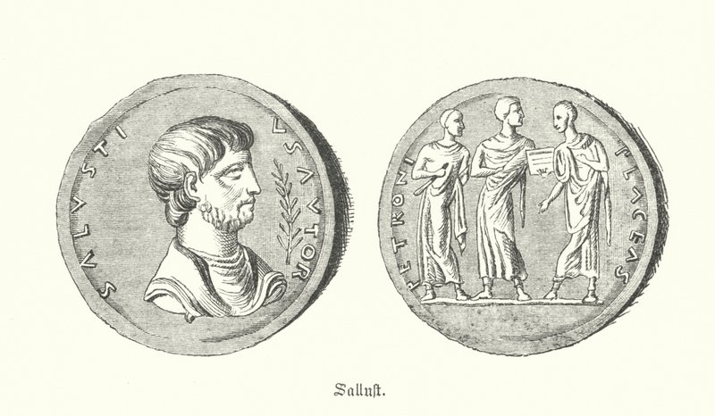 Sallust, Roman Historian and Politician by German School