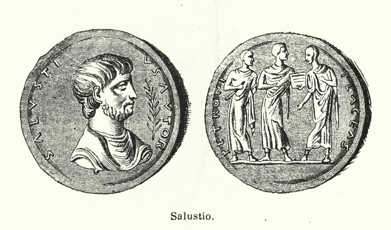 Sallust, Roman Historian and Politician by German School