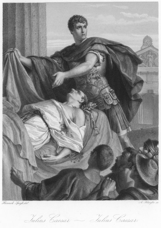 Scene from Julius Caesar by German School