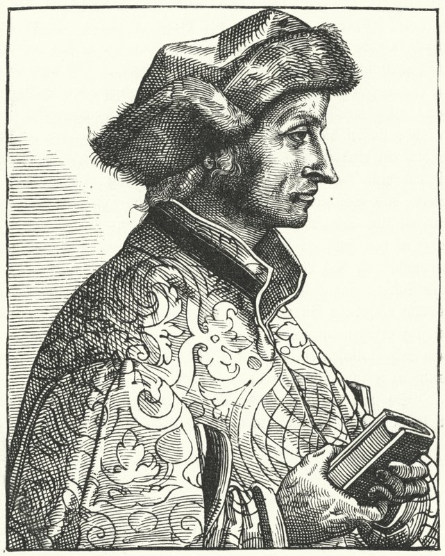 Sebastian Brant, German humanist and satirist by German School
