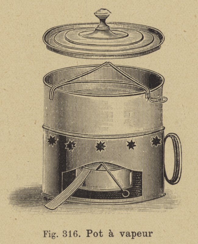 Steam Pot by German School