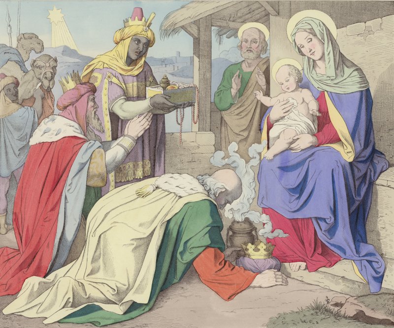 The Adoration of the Magi by German School