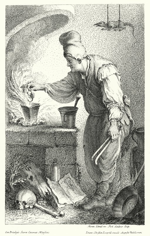 The Alchemist by German School