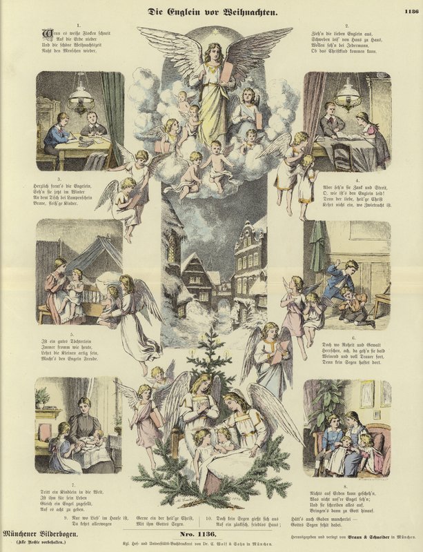The Angels Before Christmas by German School