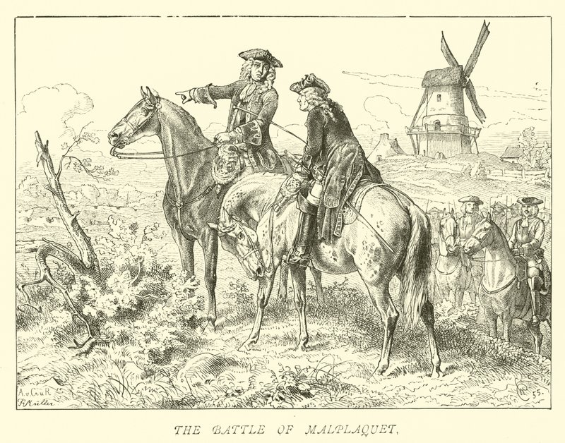 The Battle of Malplaquet by German School
