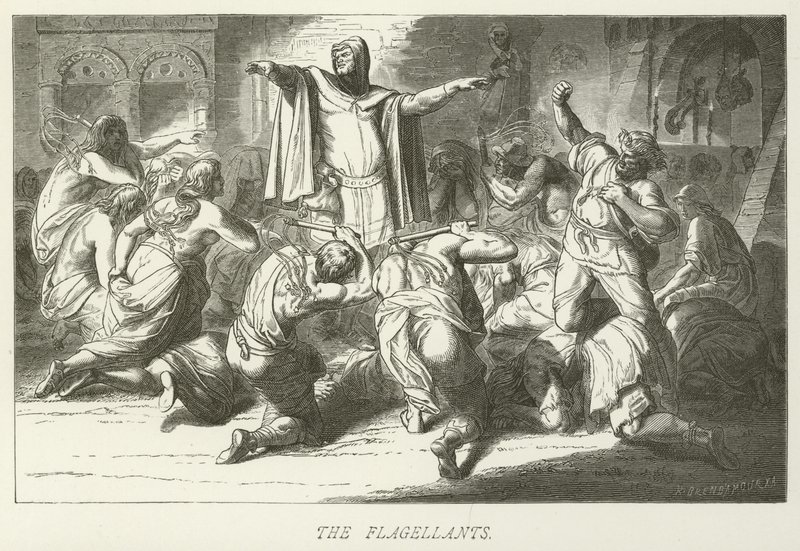 The Flagellants by German School