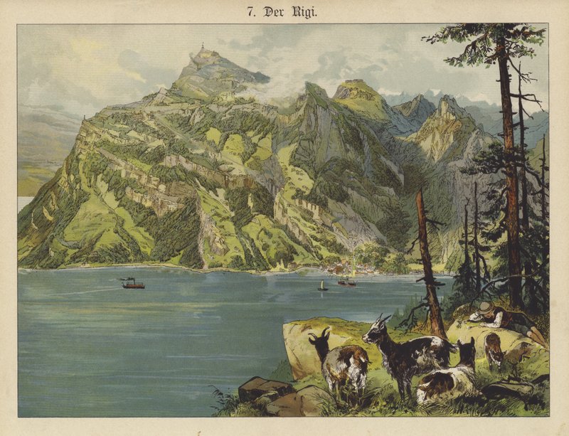 The Rigi by German School