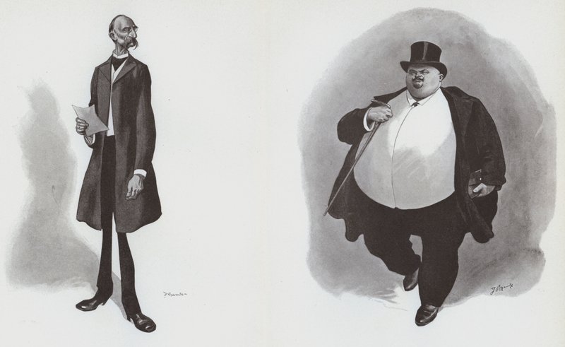 The Tall Moeller: the Fat Oertel by German School