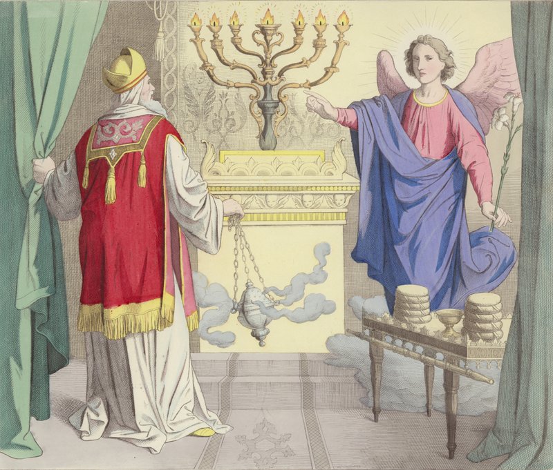 The Vision of Zacharias by German School