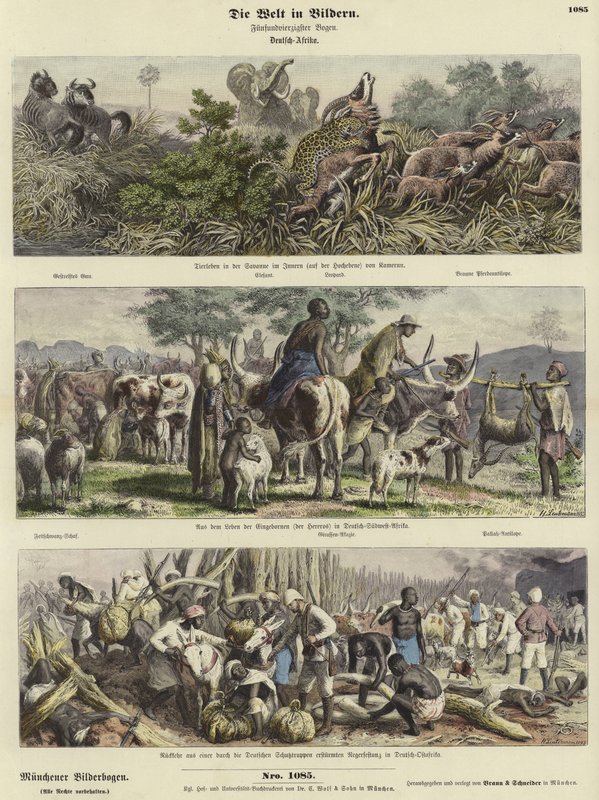The World in Pictures: German Africa by German School