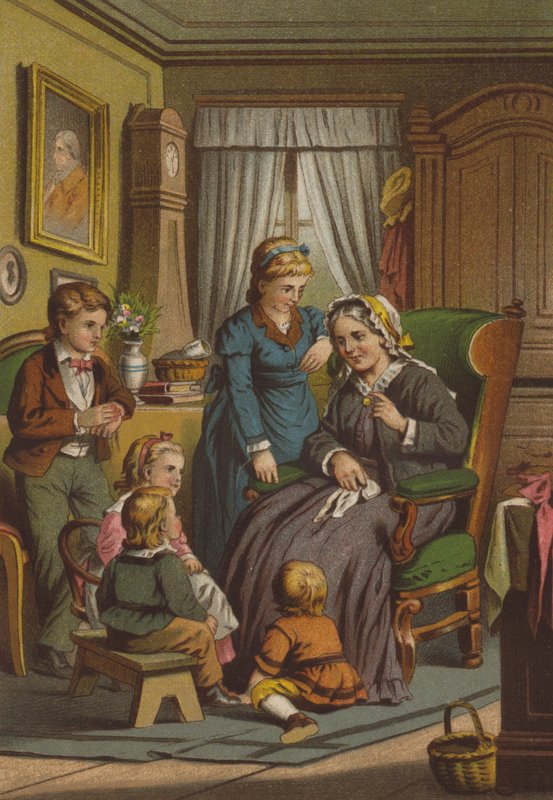 The Tale of Withered Roses by German School