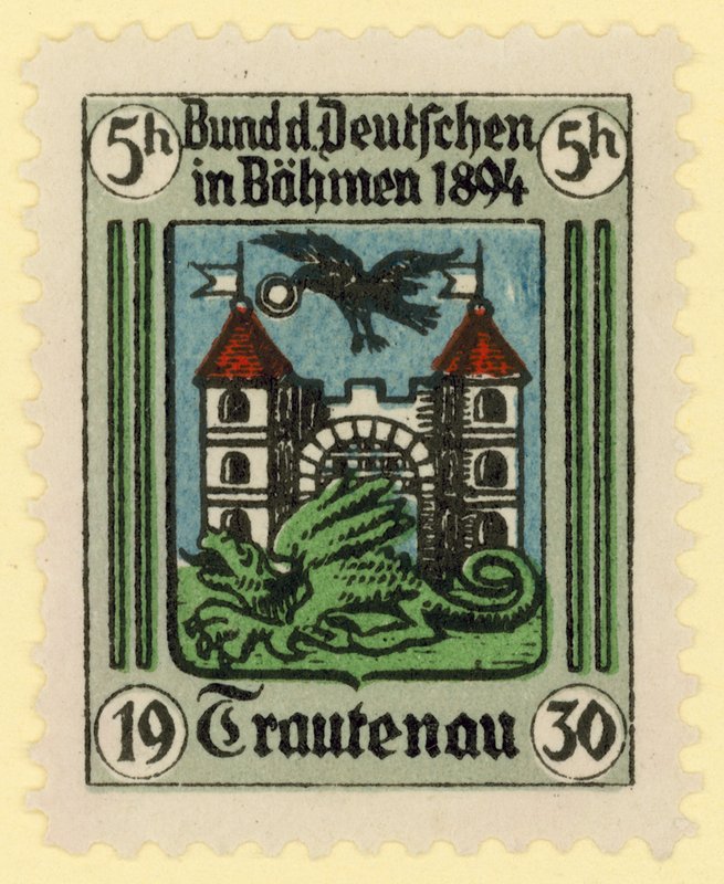 Trautenau, Federation of Germans in Bohemia, 1894 by German School