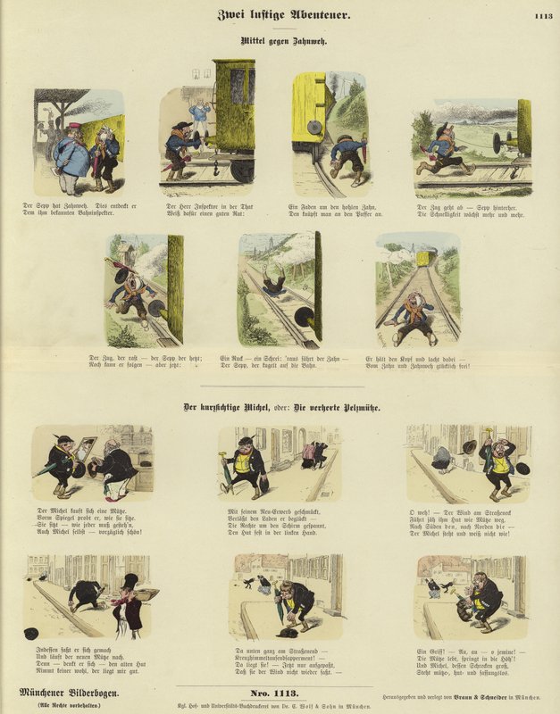 Two Funny Adventures by German School