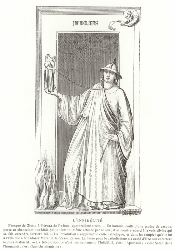 Infidelity by Giotto di Bondone
