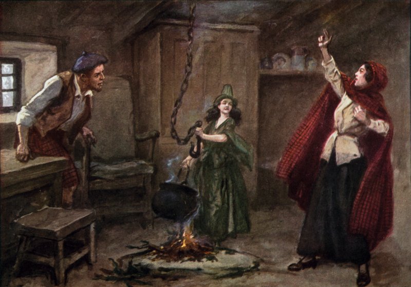 Illustration for The Tale of the Cauldron by Gordon Frederick after Browne
