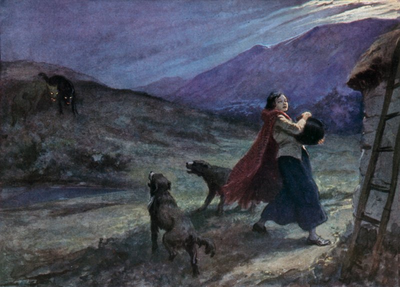 Illustration for The Tale of the Cauldron by Gordon Frederick after Browne