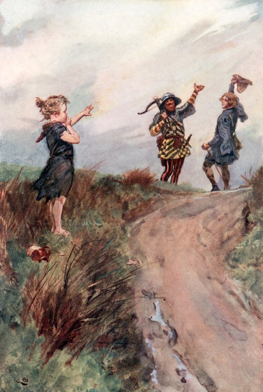Blowing Them Kisses by Gordon Frederick Browne