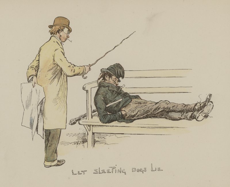 Let Sleeping Dogs Lie by Gordon Frederick Browne