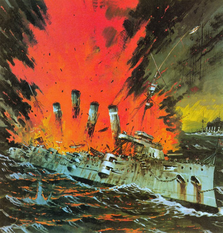 Catastrophe off Coronel by Graham Coton