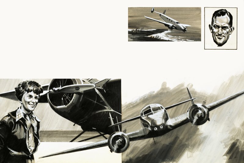 The mysterious disappearance of Amelia Earhart by Graham Coton