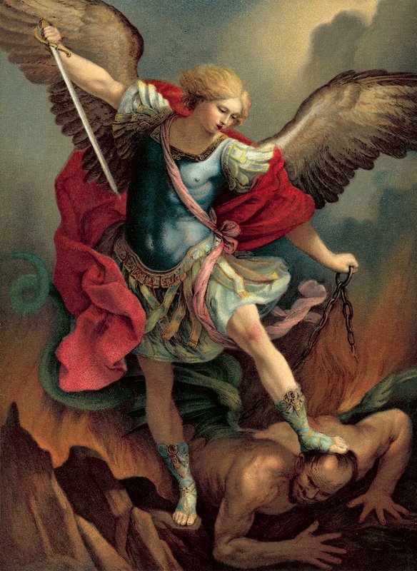 The Archangel Michael by Guido Reni