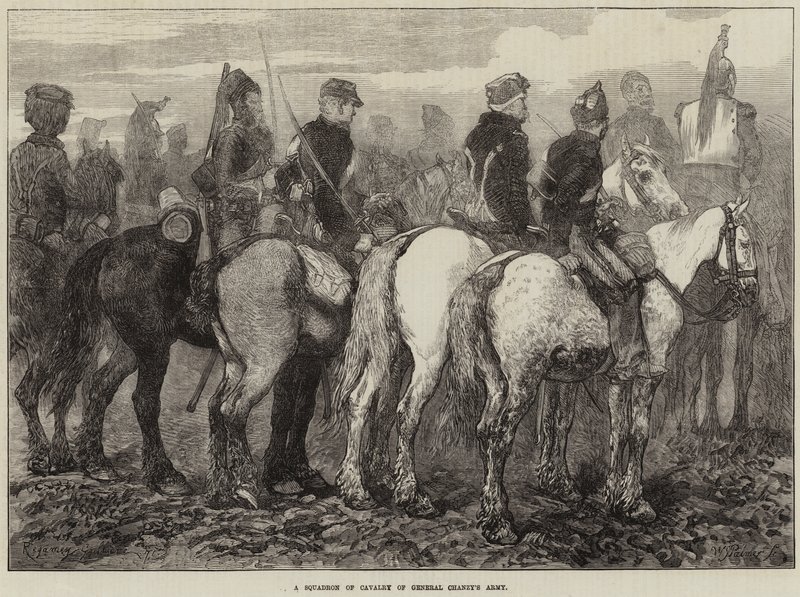 A Squadron of Cavalry of General Chanzy
