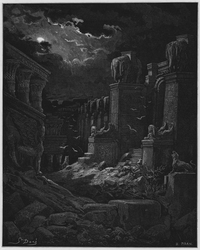 Babylon fallen by Gustave Dore