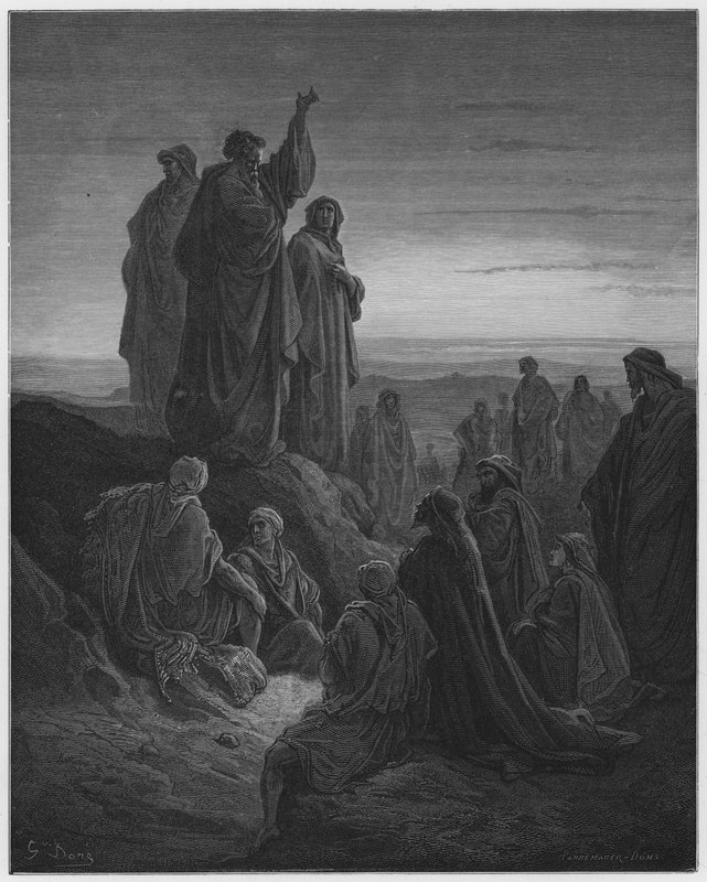 The Apostles Preaching the Gospel by Gustave Dore