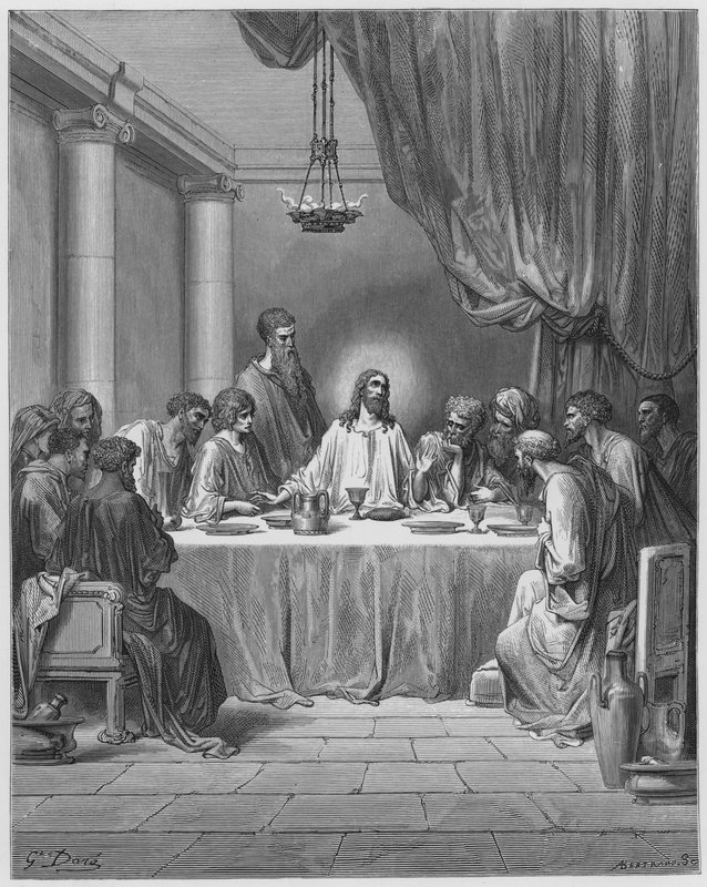The Last Supper by Gustave Dore