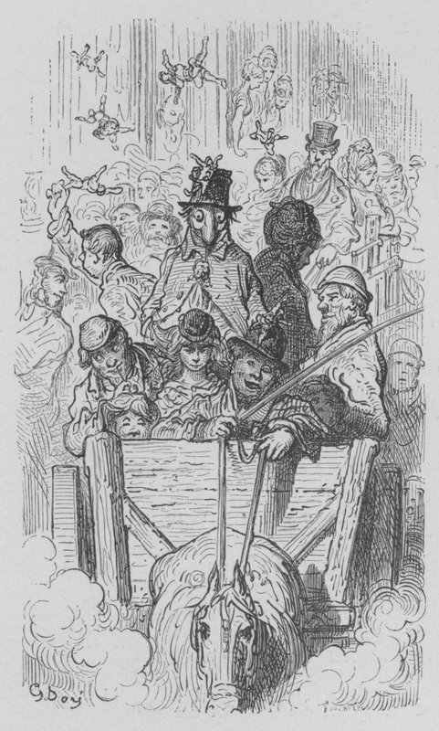 Popular Carriage by Gustave after Dore