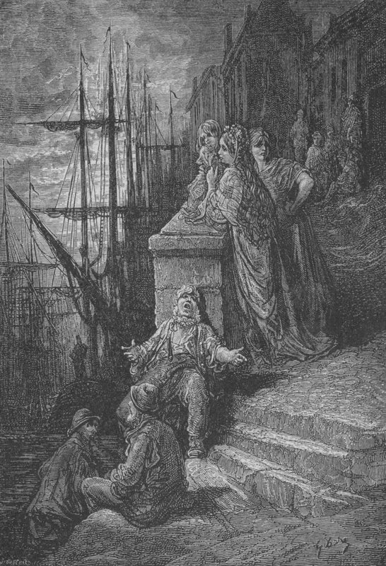 Family of Sailors by Gustave after Dore