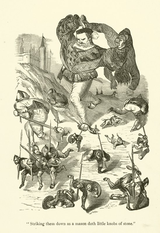 Illustration for the Works of Rabelais by Gustave after Dore